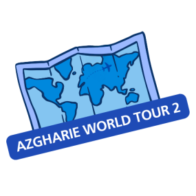 AZGHARIE WORLD TOUR 2